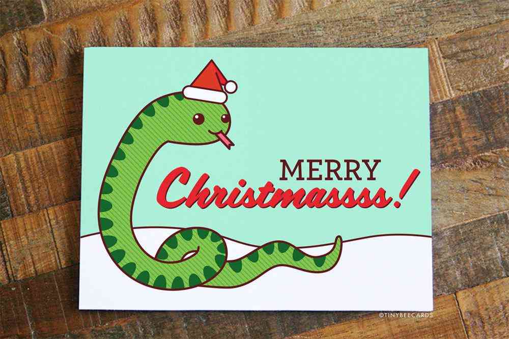 Cute Christmas Card - 