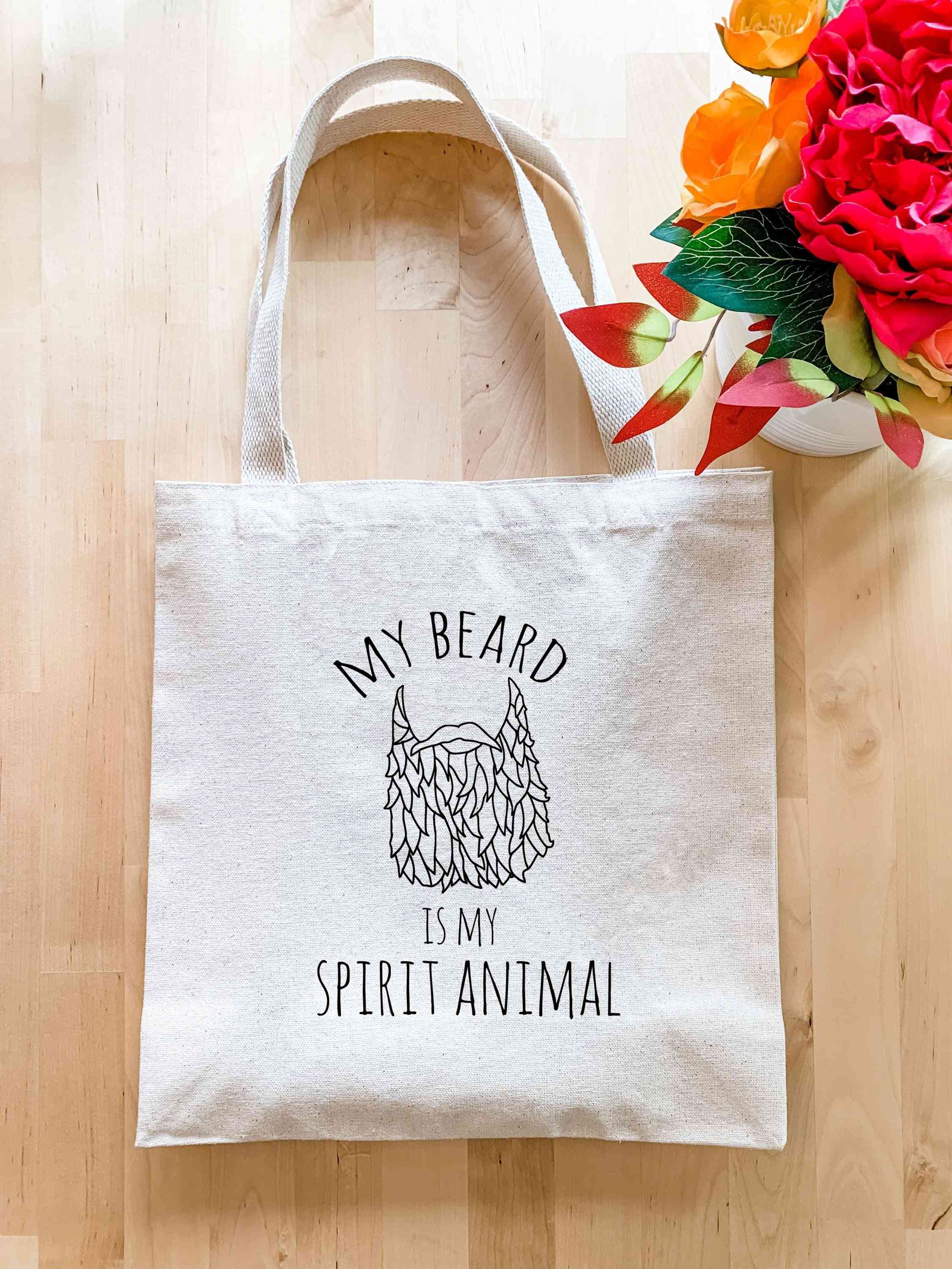 My Beard Is My Spirit Animal - Tote Bag