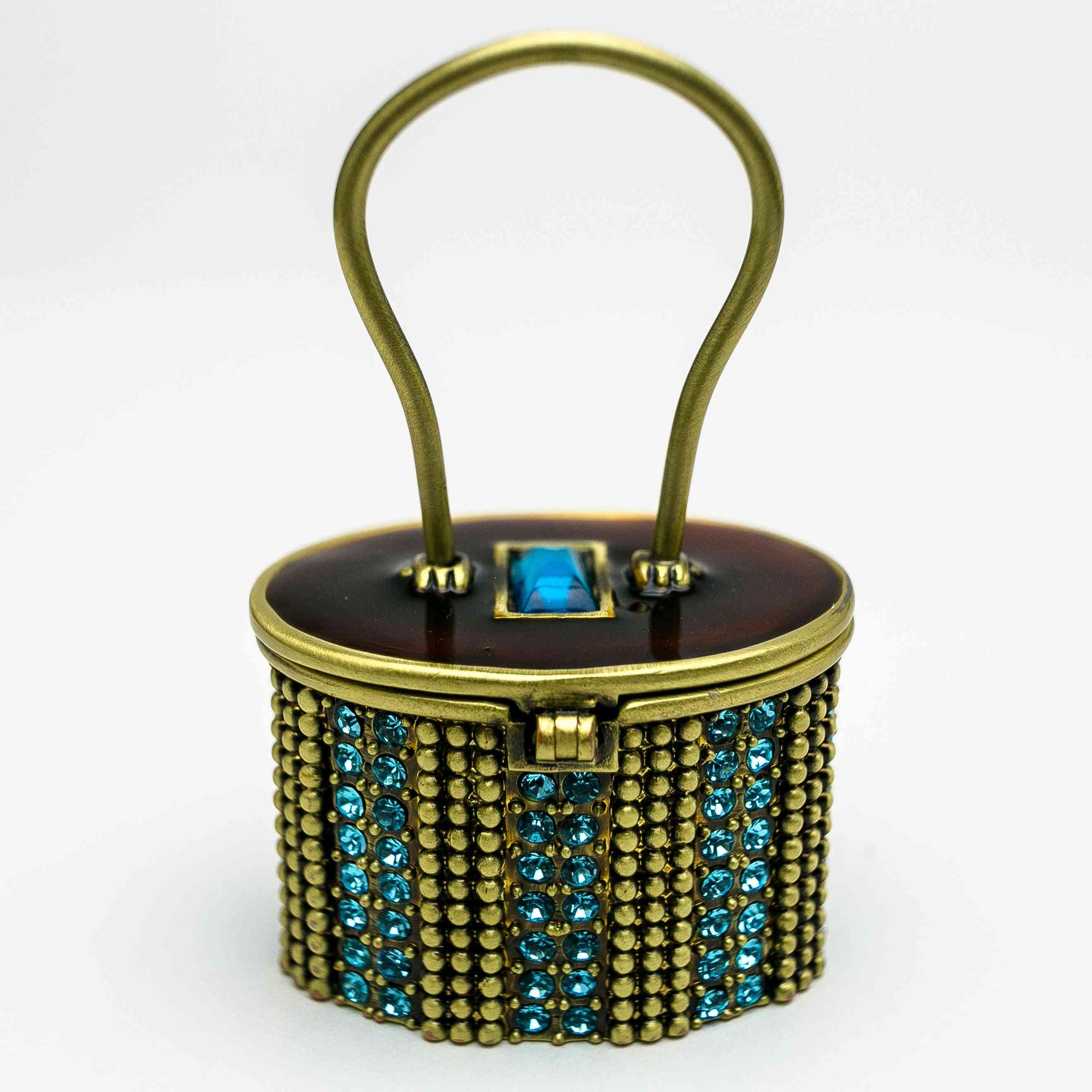 Boîte à bijoux décorée de sac à main