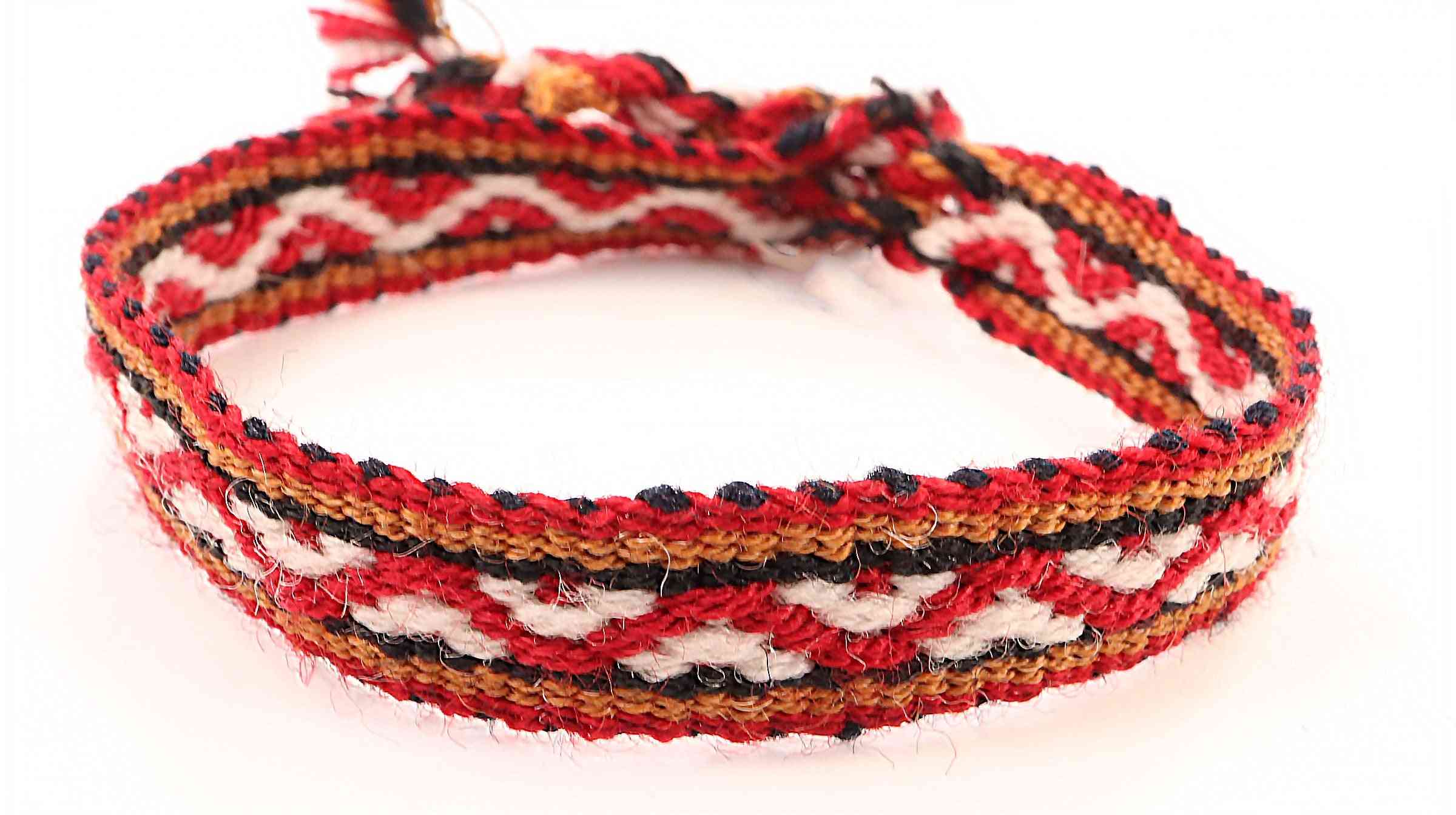 Alpaca Blend Textile Tie Bracelets