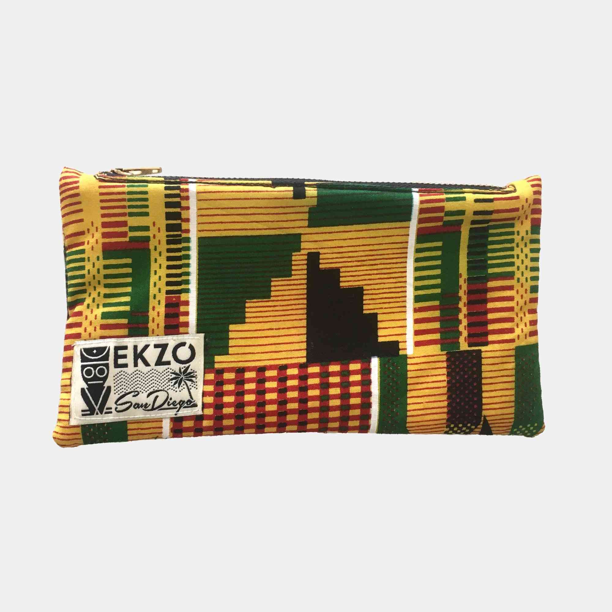 Kézzel készített egzotikus afrikai motívumok pénztárca