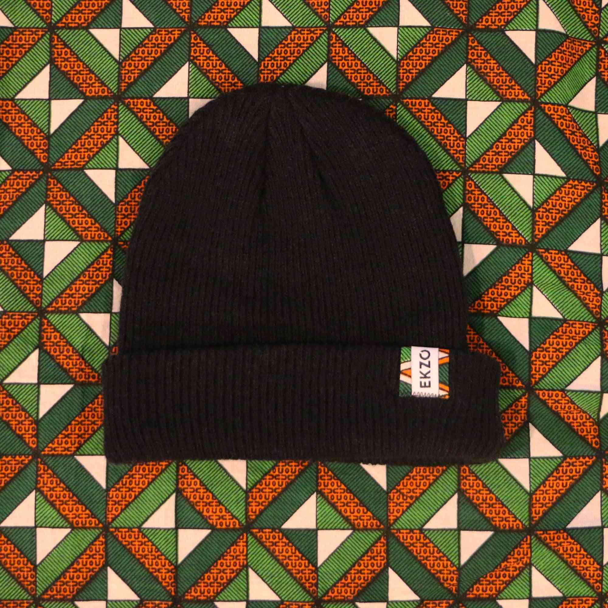 Soft And Cozy Wool Beanie Caps-black