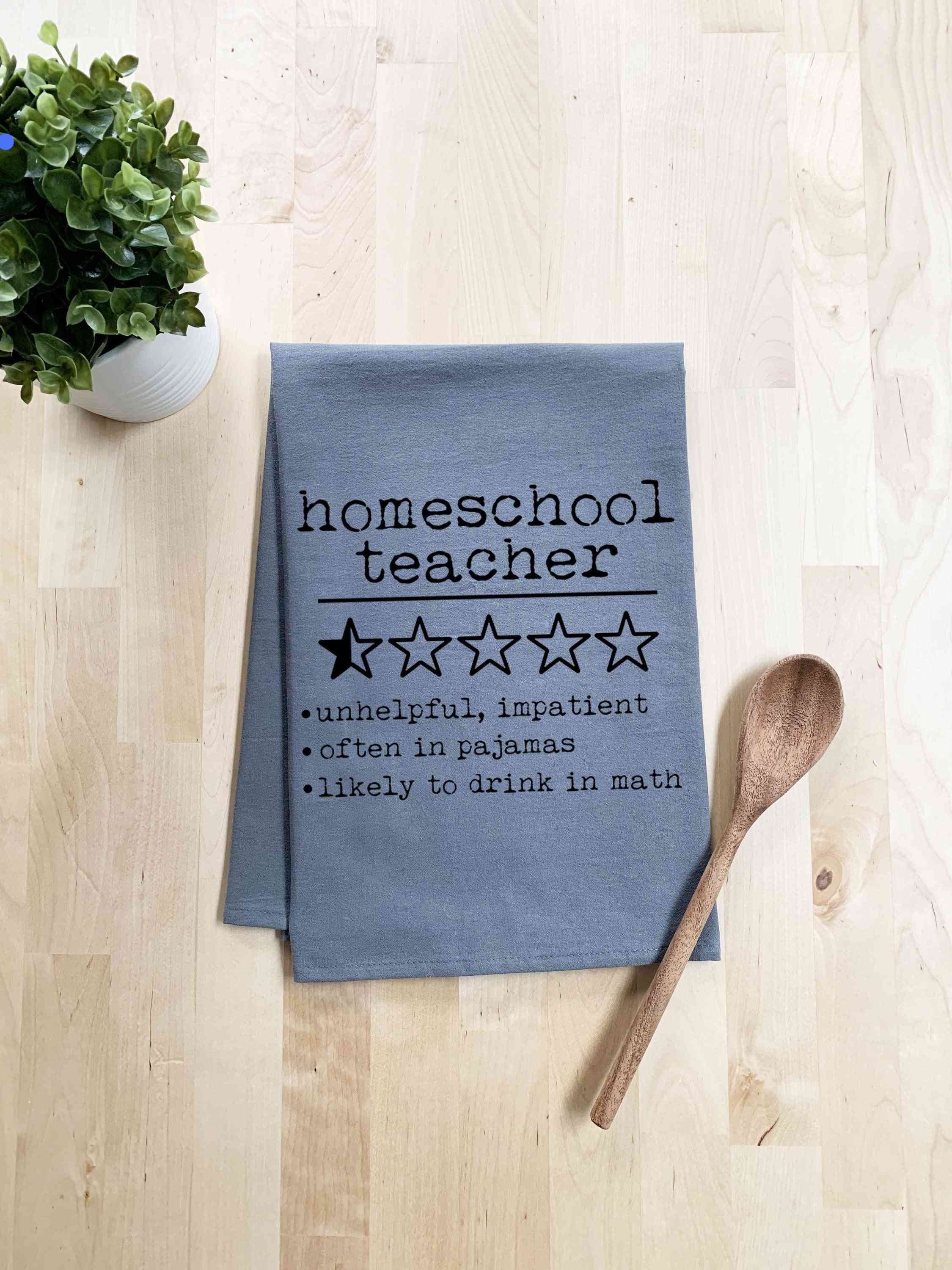 Hjemmeskolelærer oppvaskhåndkle