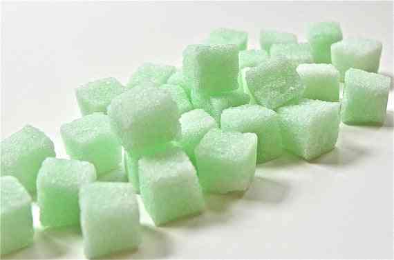 Handmade Mint Flavored Sugar Cube