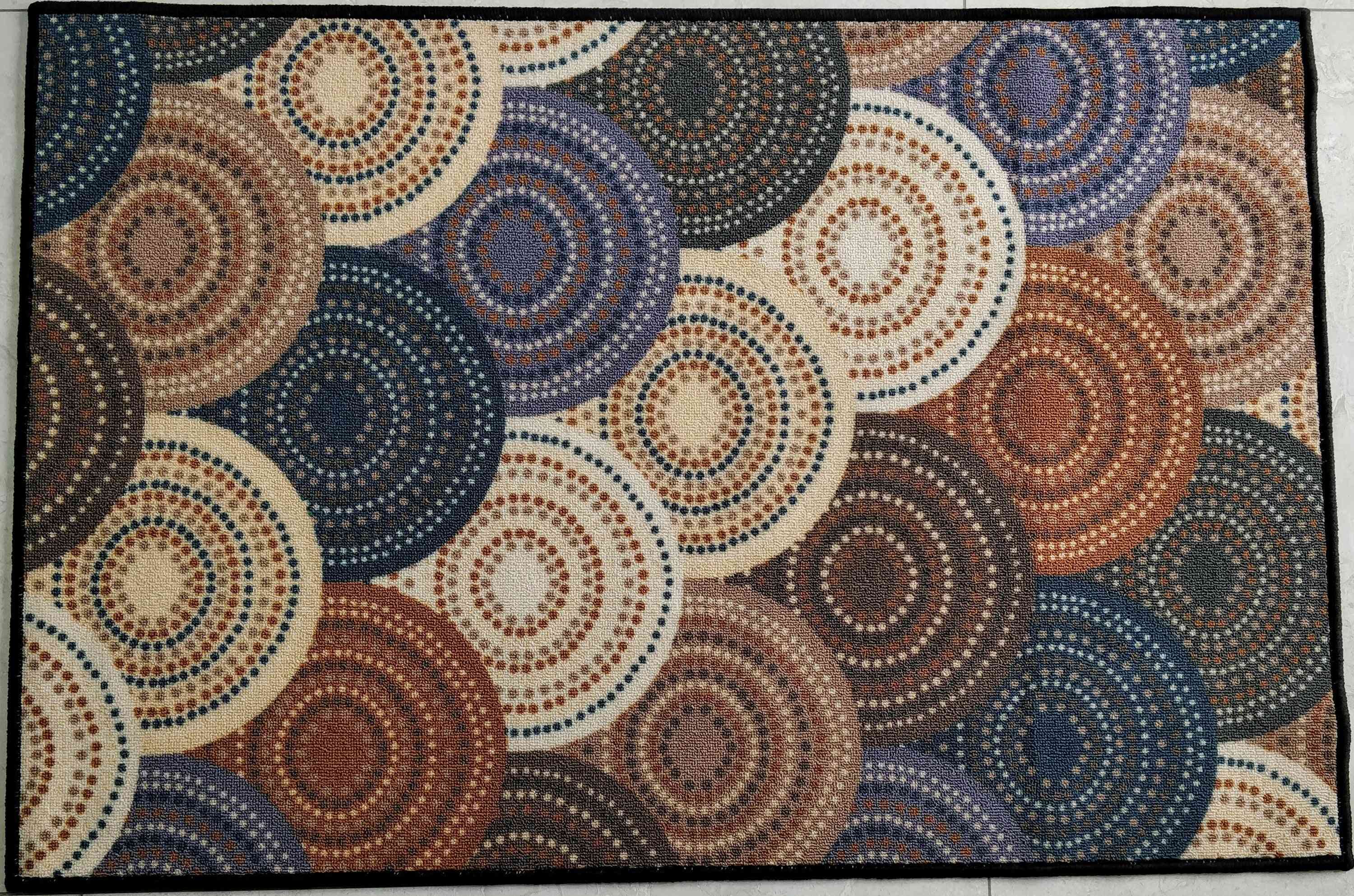 פוליאסטר סרוג - שטיח שטיח קטן נגד החלקה