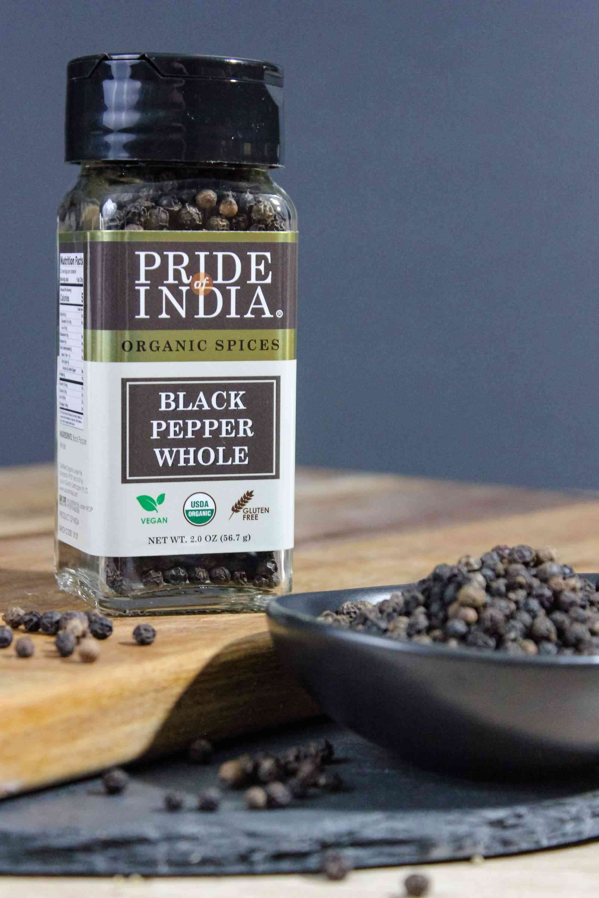 Organic Black Peppercorn