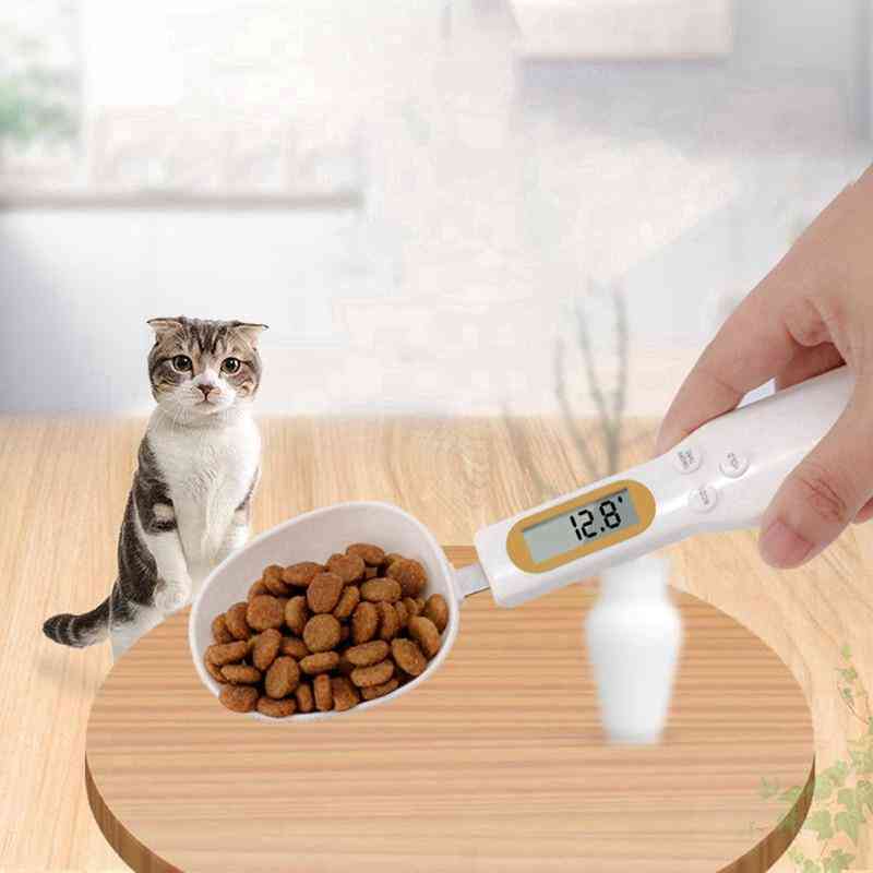 Pet Food Measuring Spoon With Led Display