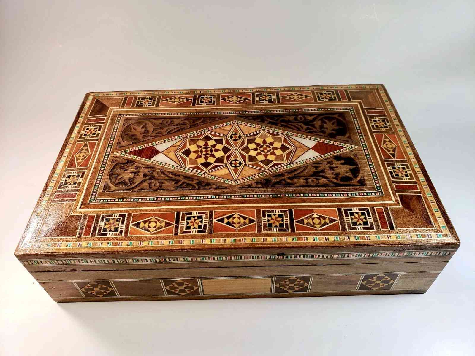 Engraved Multipurpose Wooden Box