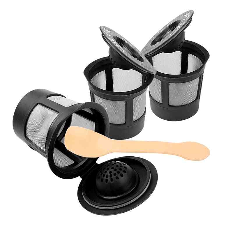 3kom mahuna filtra za kavu za višekratnu upotrebu sa žlicom