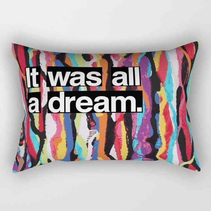 Oversized Dream Rectangle Pillow