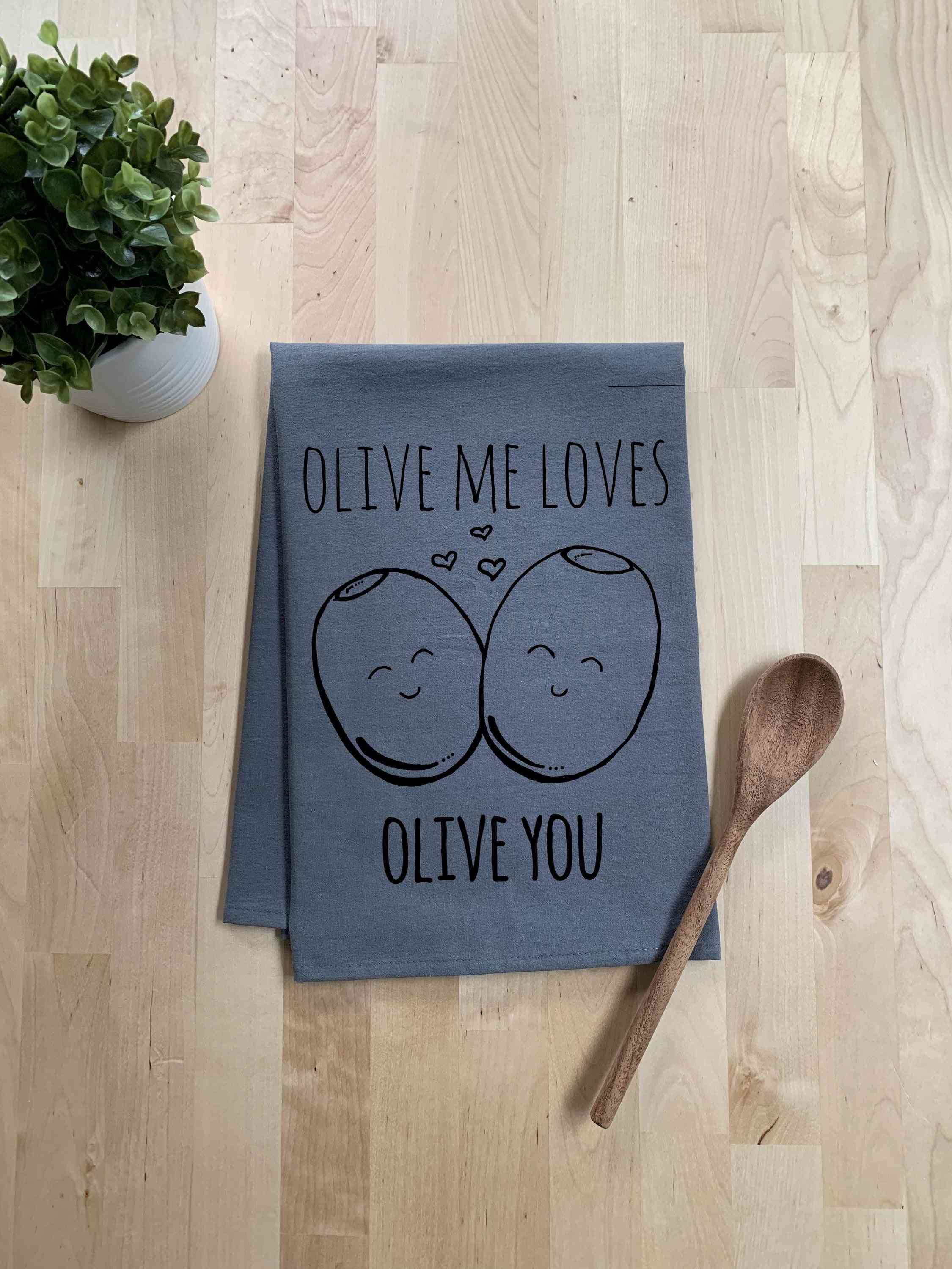 Olive Me Loves-dish Towel