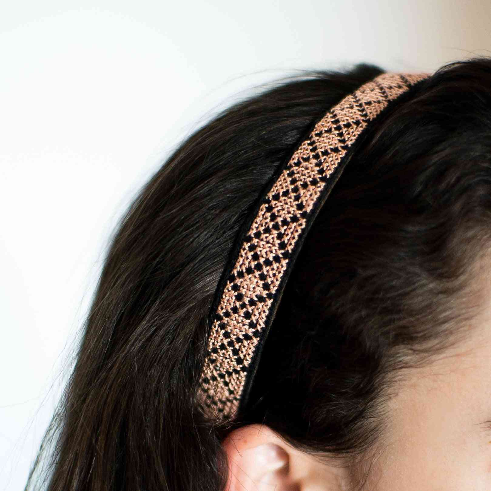 Embroidered Traditional Headband For