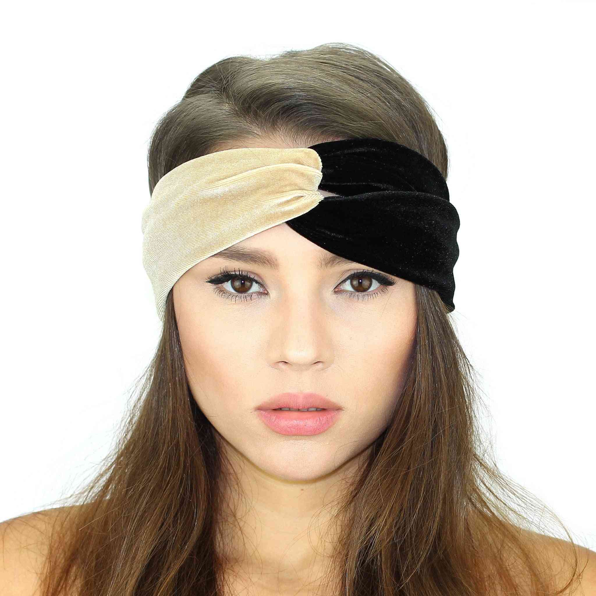Knotted Velvet Headband