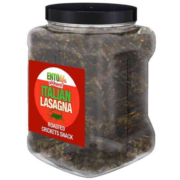 Lasagna Flavored Cricket Snack