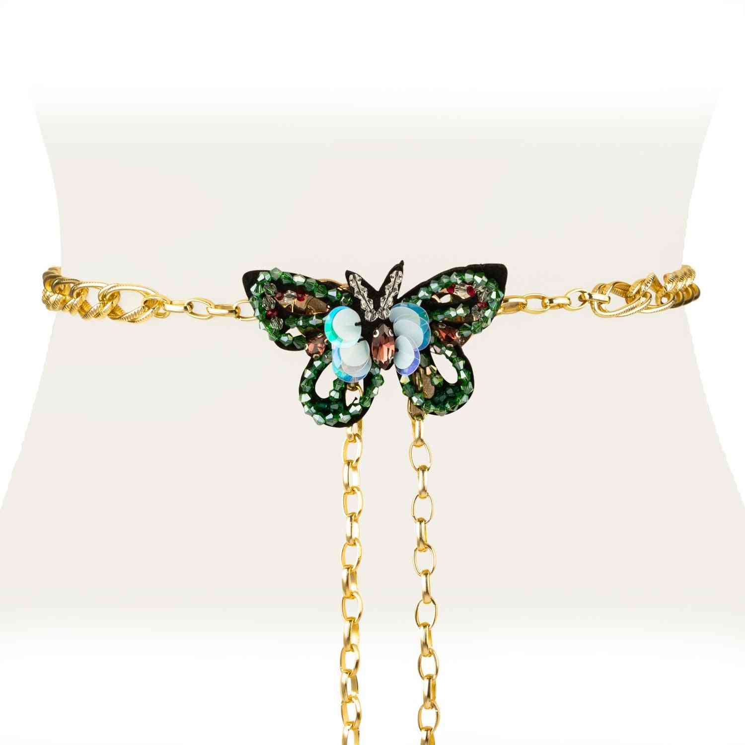 Butterfly Chain Belt