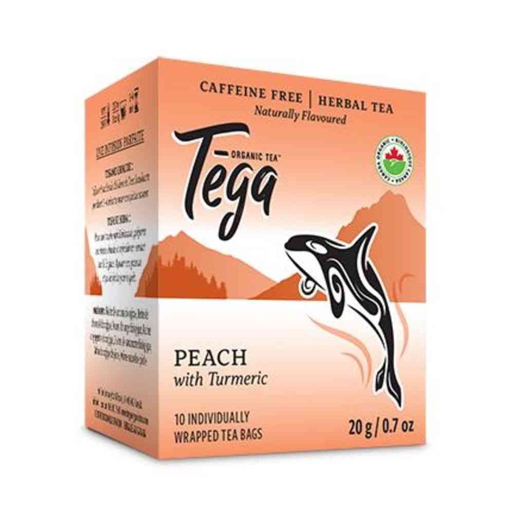 Organic Peach Turmeric Tea