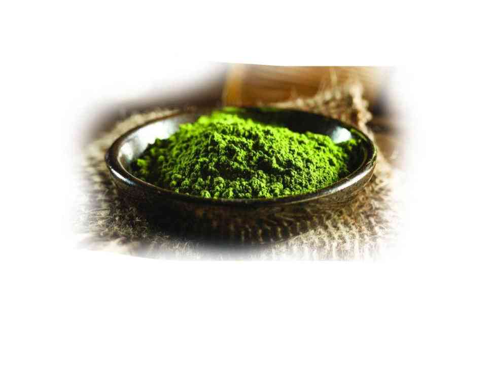 Organický prášek ze zeleného čaje matcha