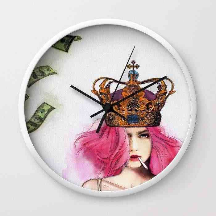 Queen Bitch Wall Clock