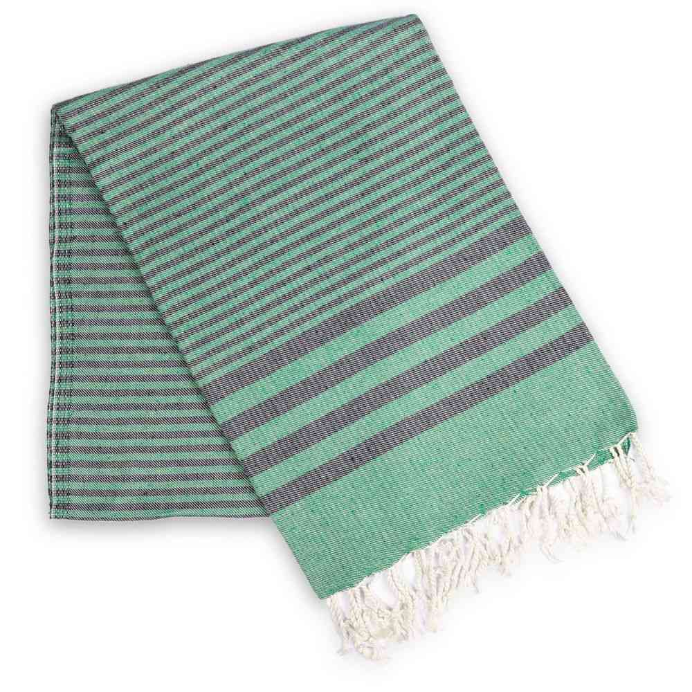 Striped Natural Cotton Towel