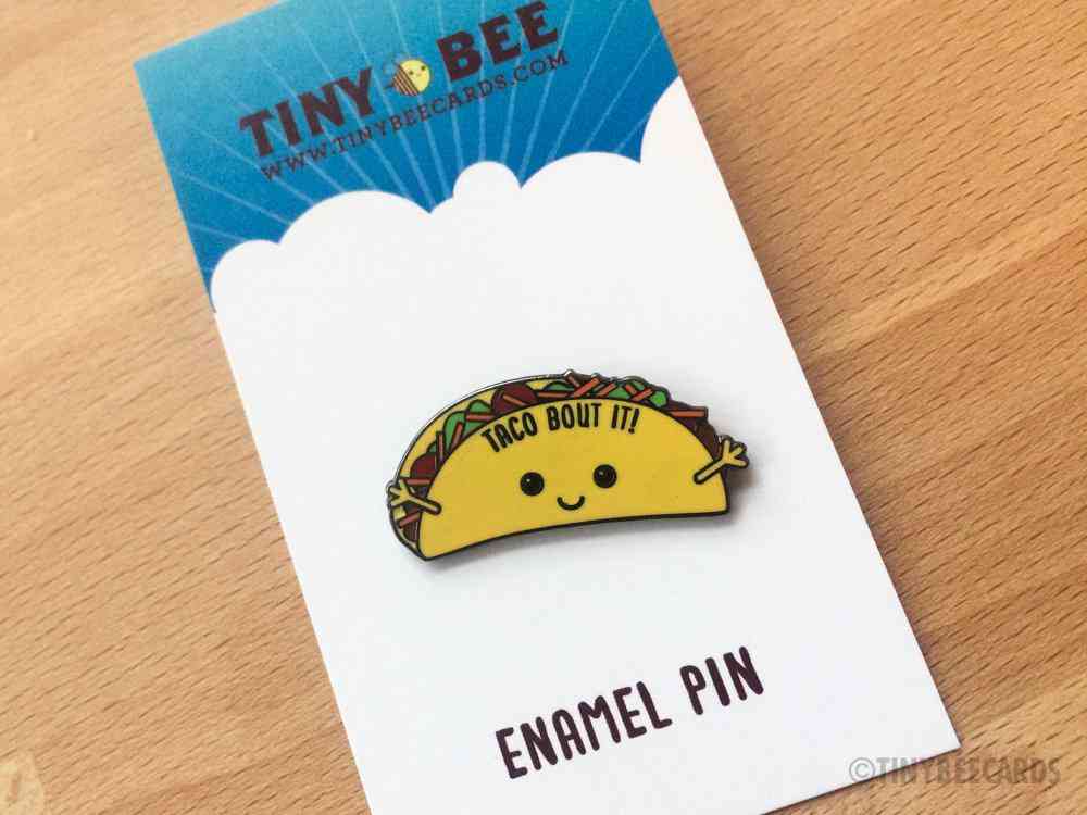 Funny Taco Hard Enamel Pin