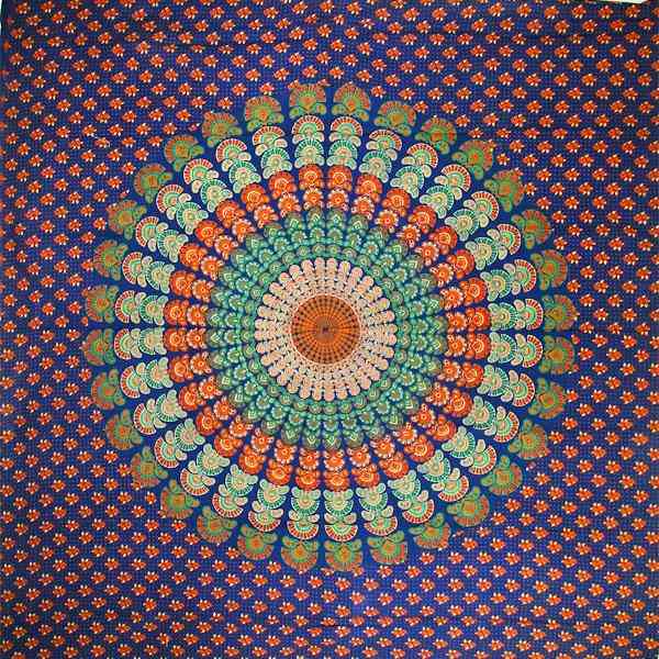 Dance Mandala Tapestry