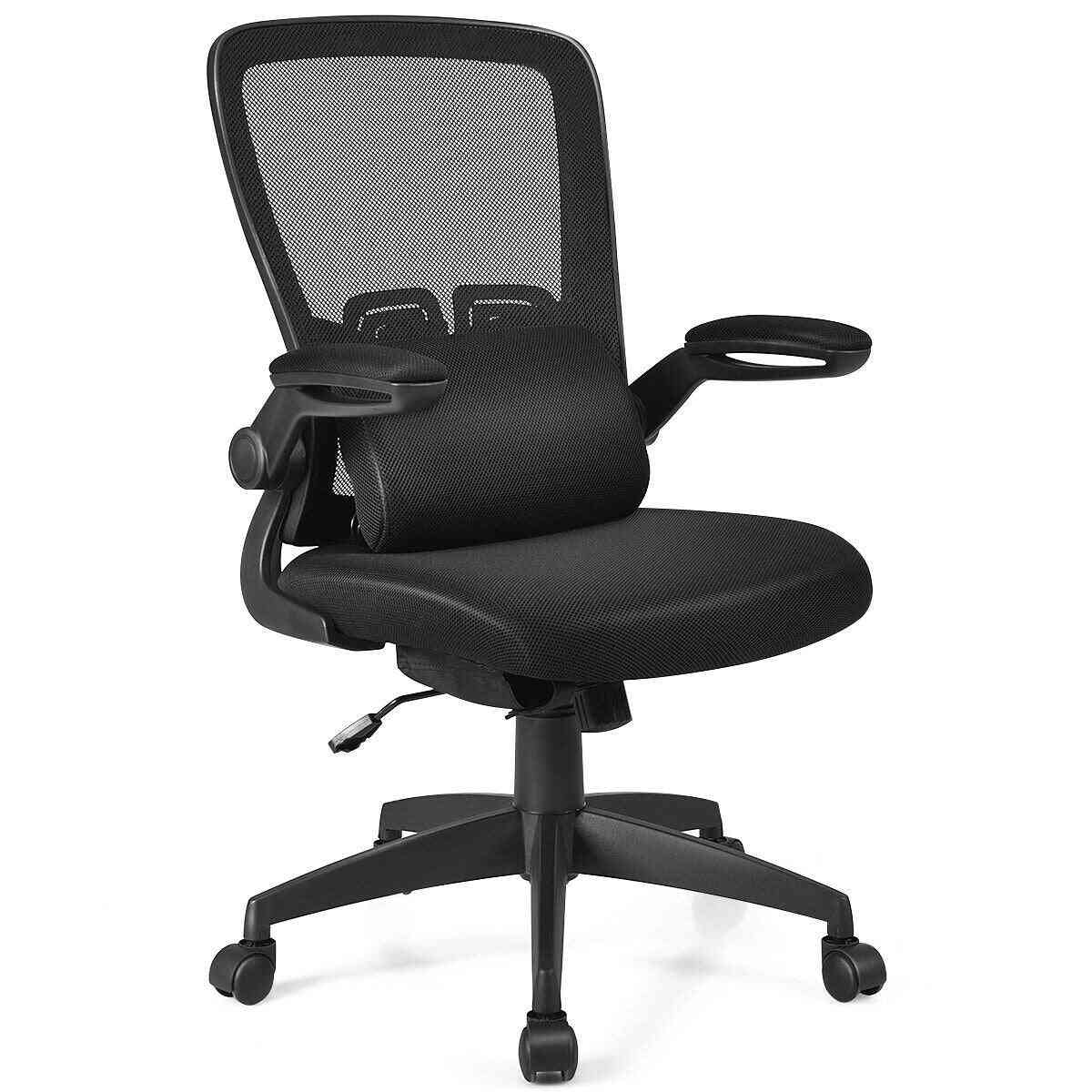 Desk Chair With Flip Up Armrest