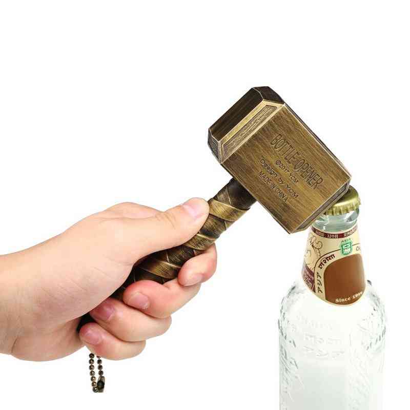 פטיש מלאכותי של פותחן בקבוקים בצורת ת'ור