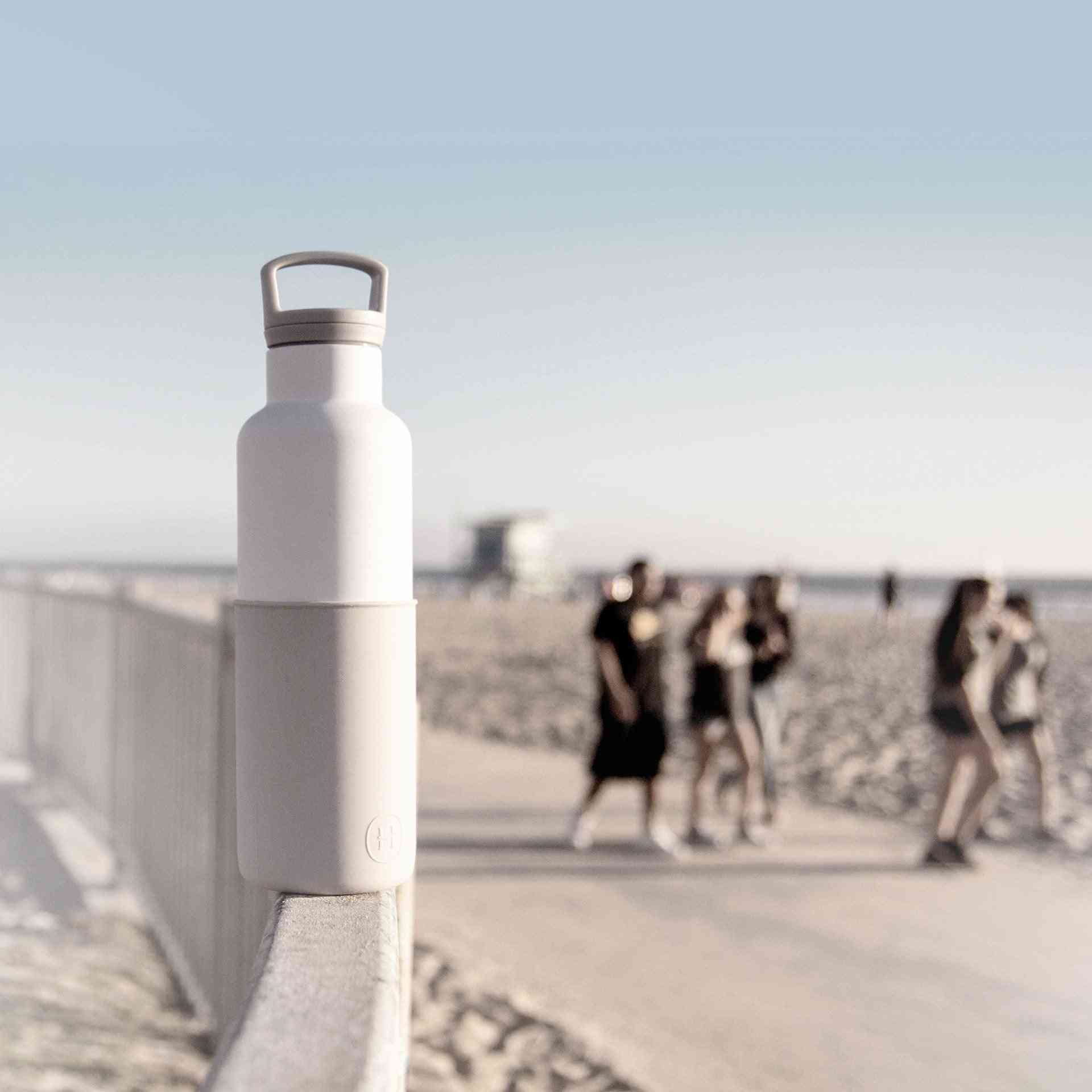 Stainless Steel White Thermal Water Bottle