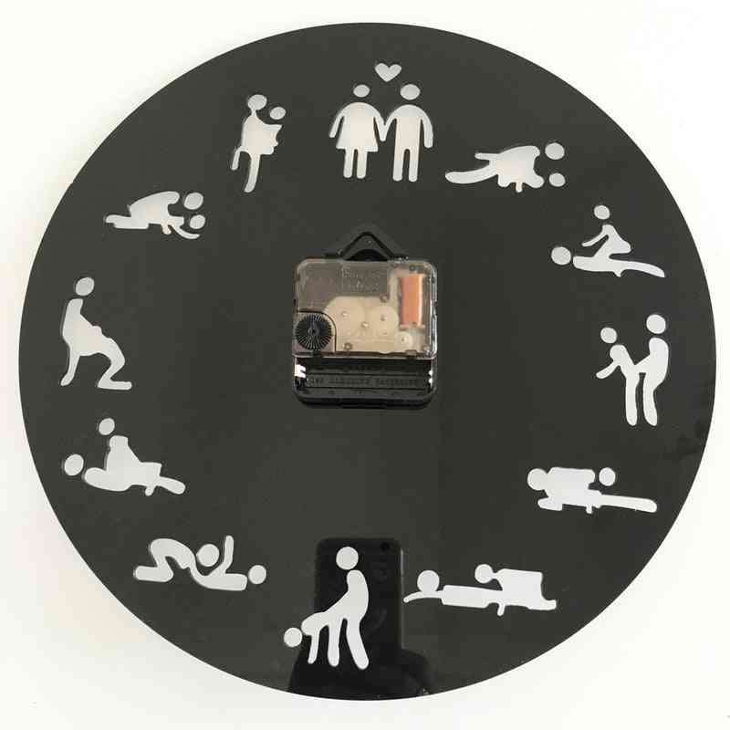 Positions de sexe horloge murale