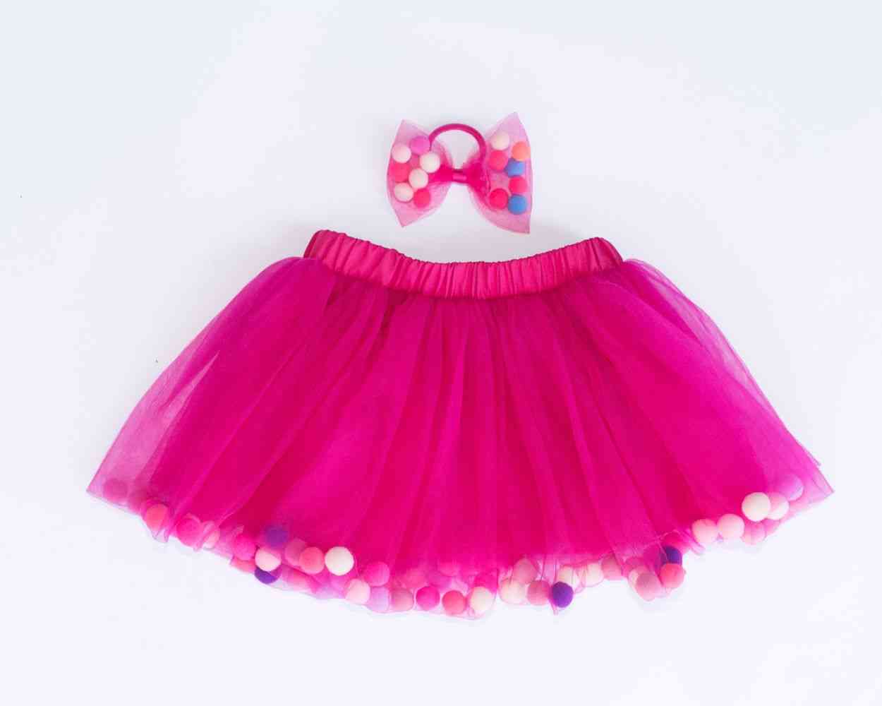 Dark Pink Tutu Skirt