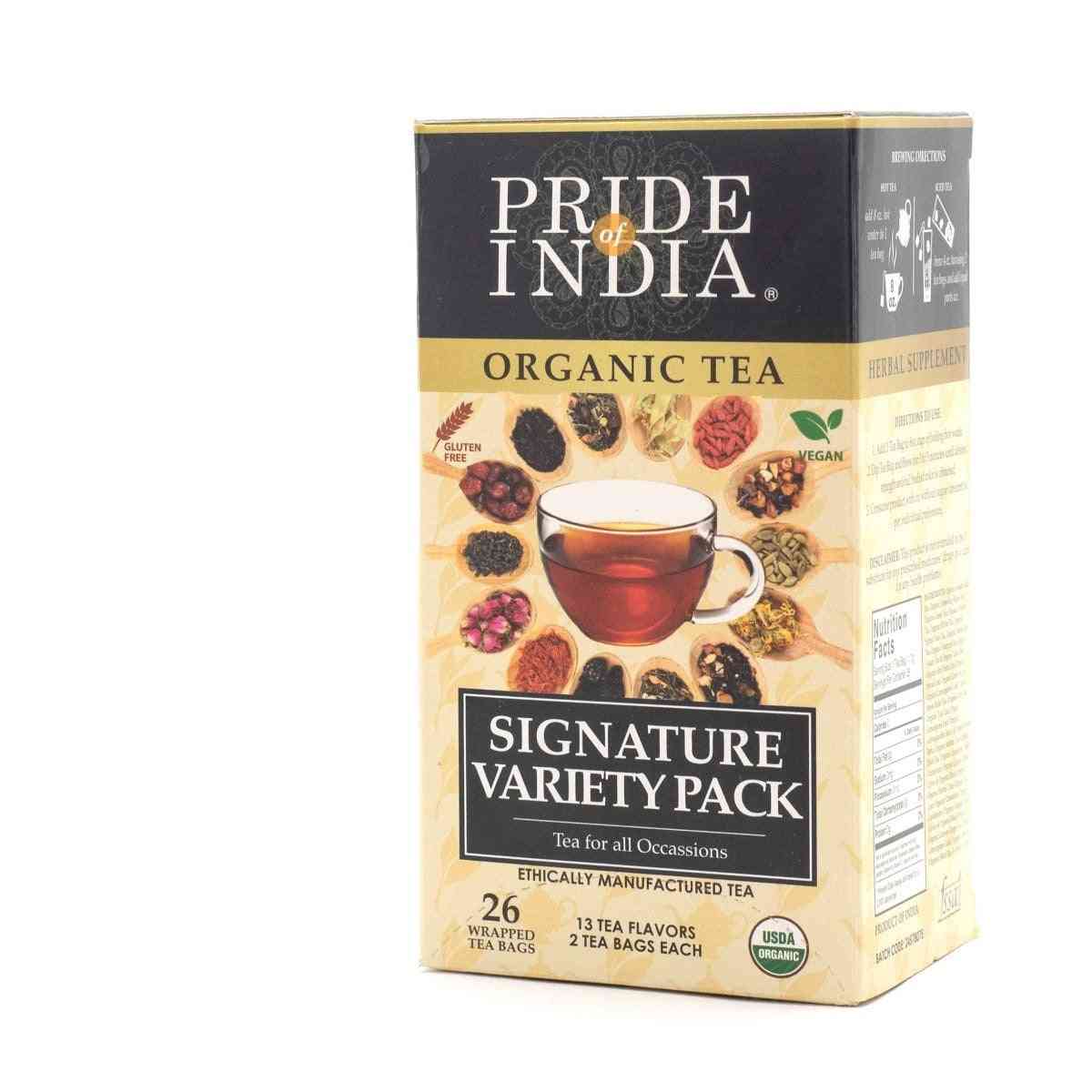 Organic Assorted Signature Variety Tea Bags