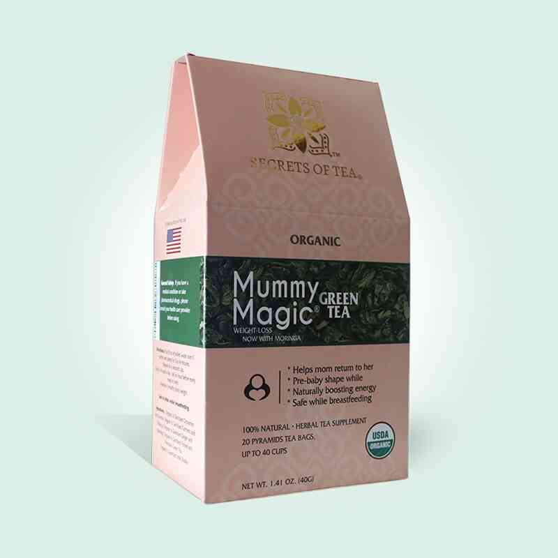Múmia varázslat fogyás zöld tea moringával