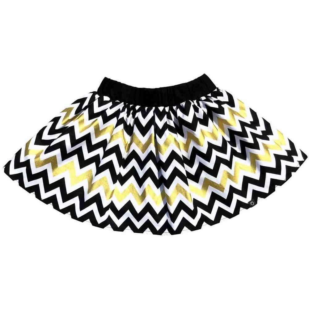 Zigzag mønster nederdel