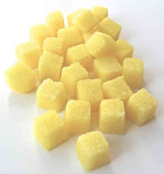 Lemon Flavored Sugar Cubes