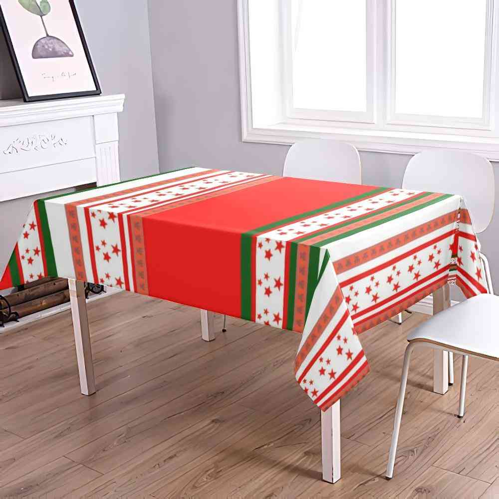 Water-proof Art Print Table Cover