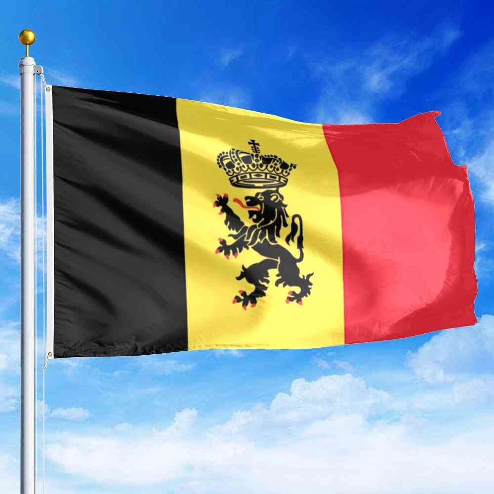 Belgisk flag 3x5 fod