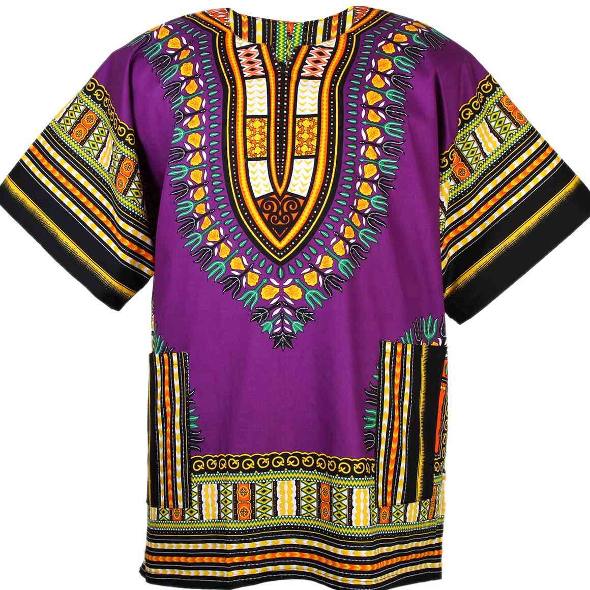 Unisex Traditional African Dashiki Shirt