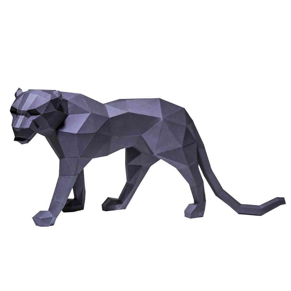 Black Panther 3d Paper Model