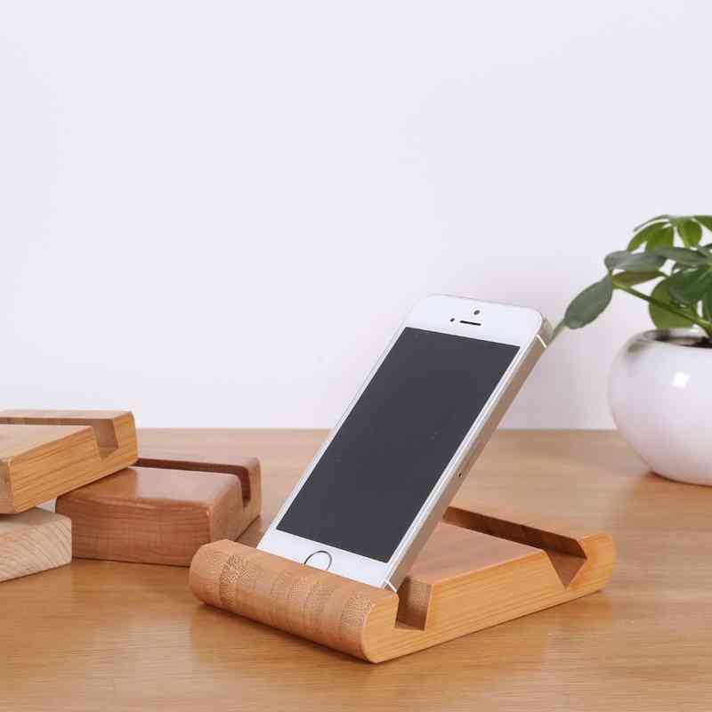 Bamboo Phone And Card Holder