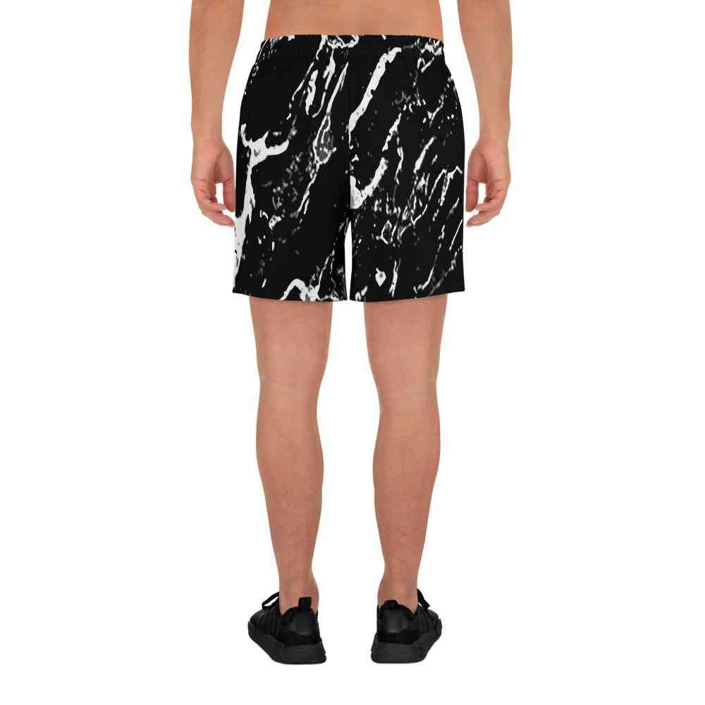Musta marmori, urheilulliset shortsit