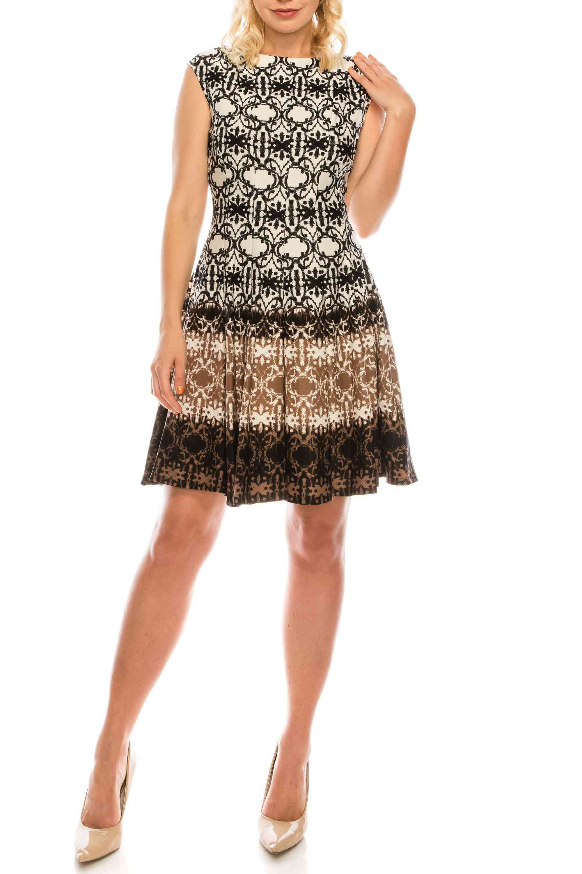 Printed Neoprene, Skirts Dress