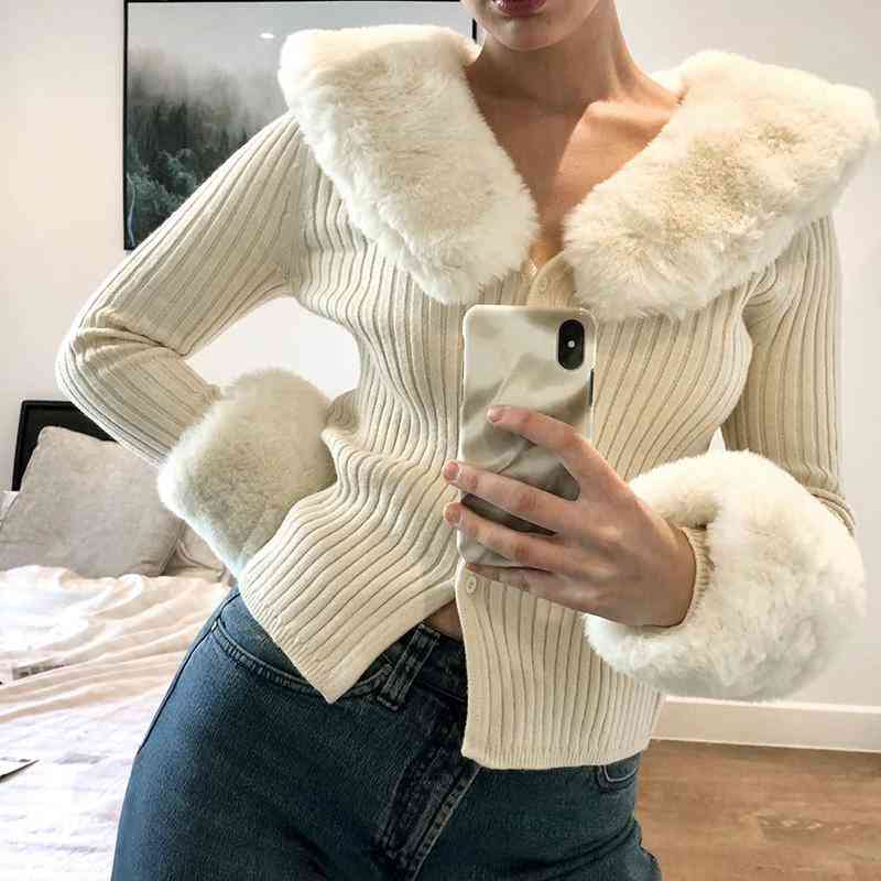 Long Sleeve Outerwear Sweater