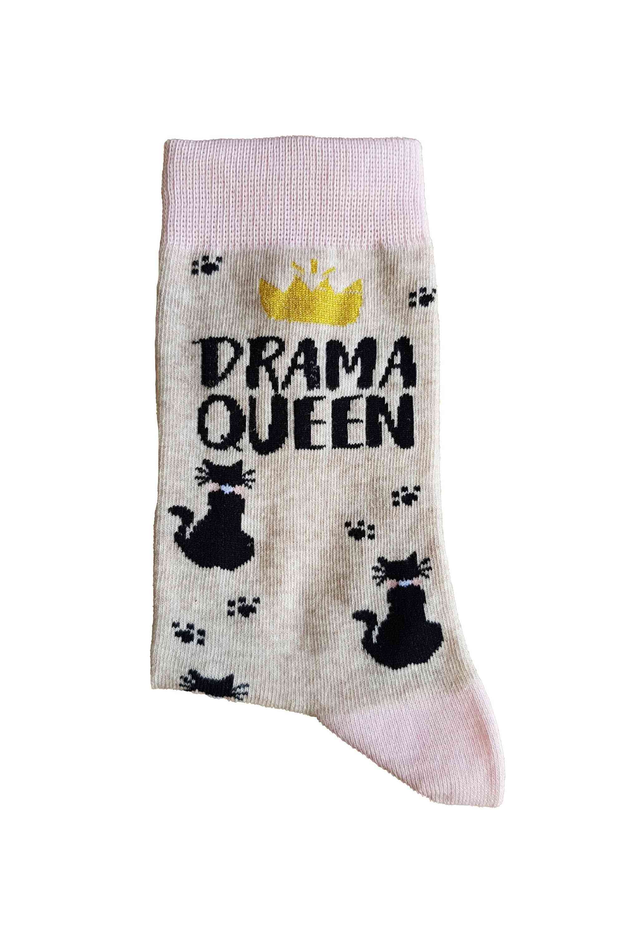 Drama Queen Cotton Socks