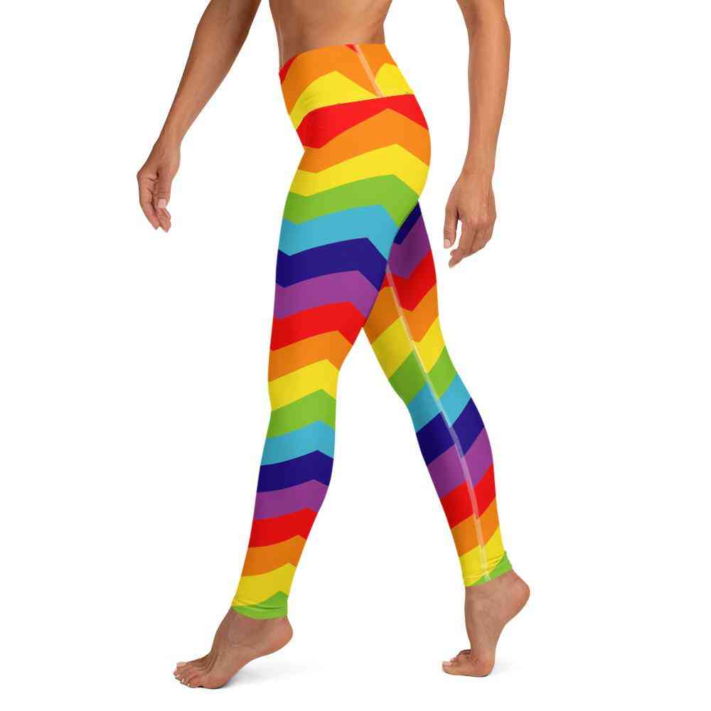 Colorful Rainbow- Yoga Leggings