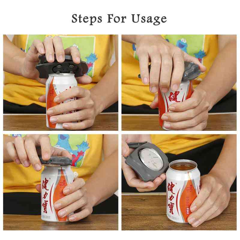 Small, Light And Portable-topless Can Opener