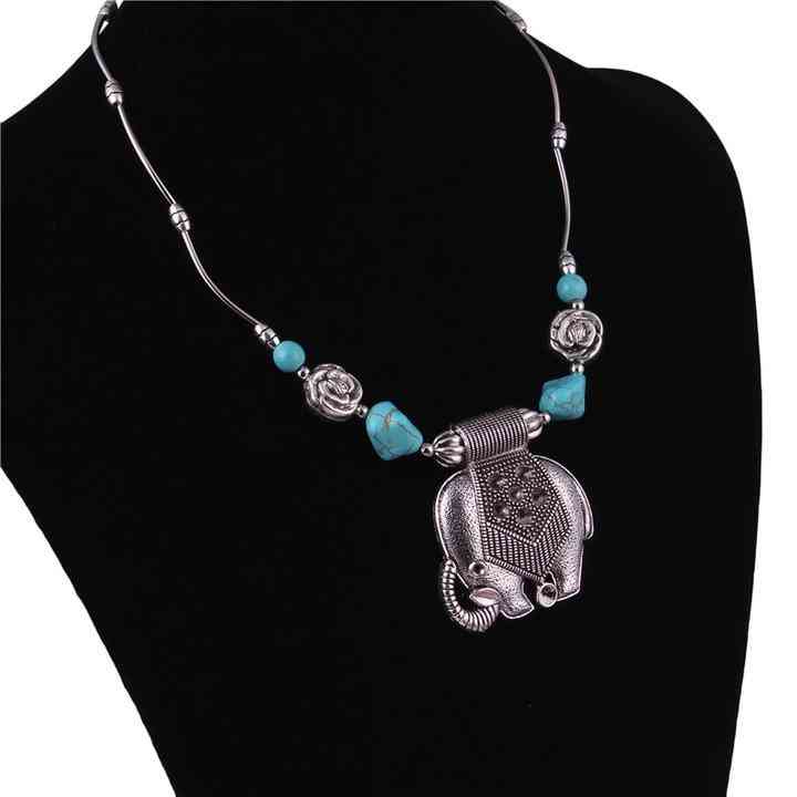 Yoga-supreme Elephant Pendant Necklace