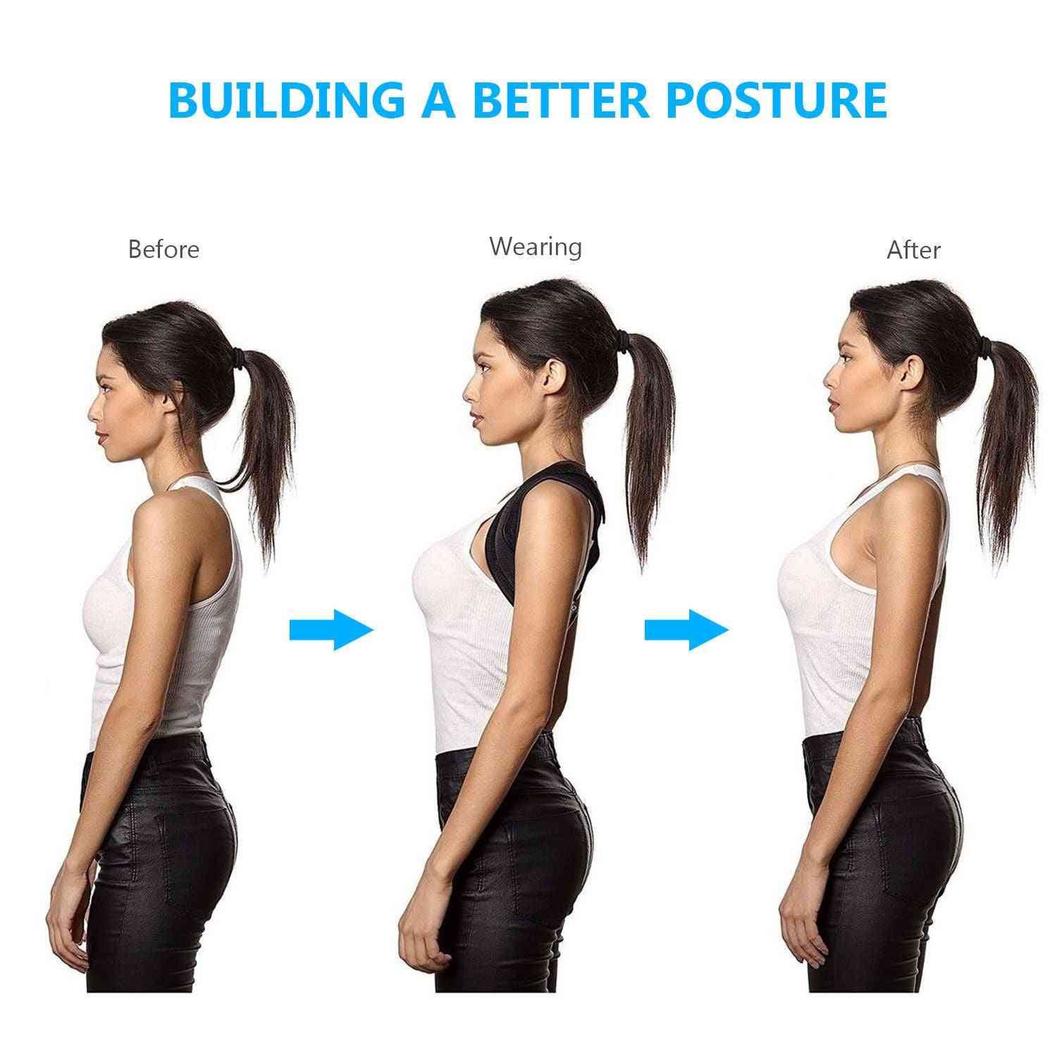 Adjustable Back Posture Corrector Brace