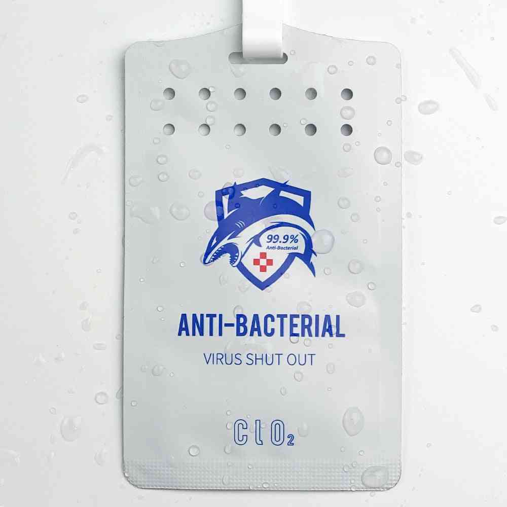 Prenosna dezinfekcijska kartica proti virusom