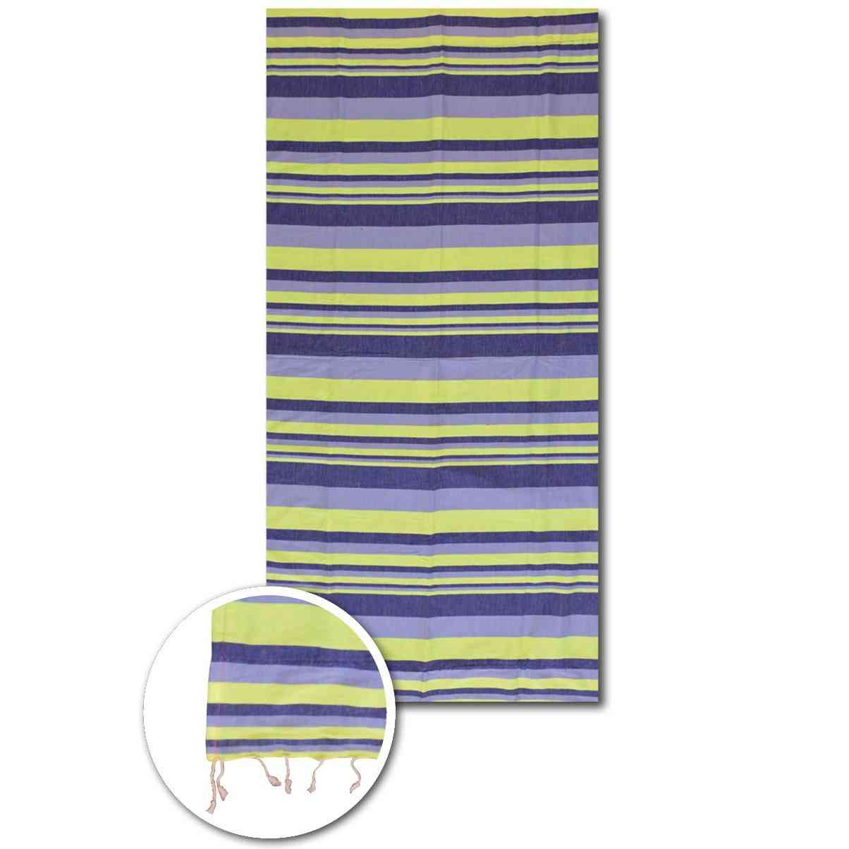 Neon Multi Stripes Beach Towels