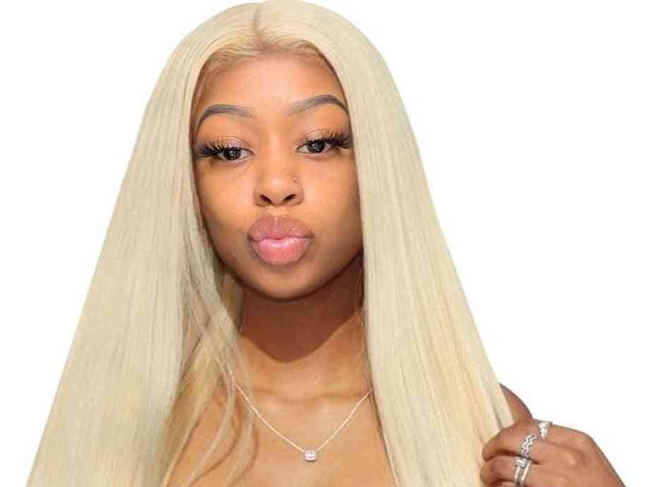 Blonde Lace Frontal Wigs-brazilian Human Hair
